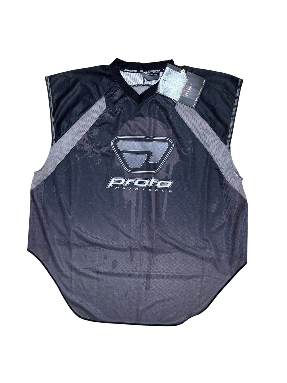 NEW Rare Proto Paintball Jersey Sleeveless Activewear Shirt Mens L NWT